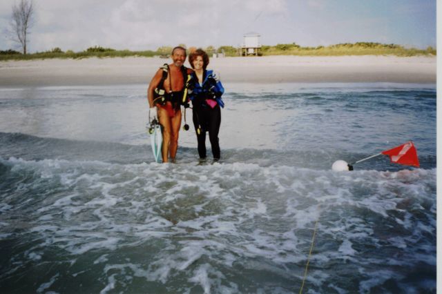 Diving for Lobster in Florida